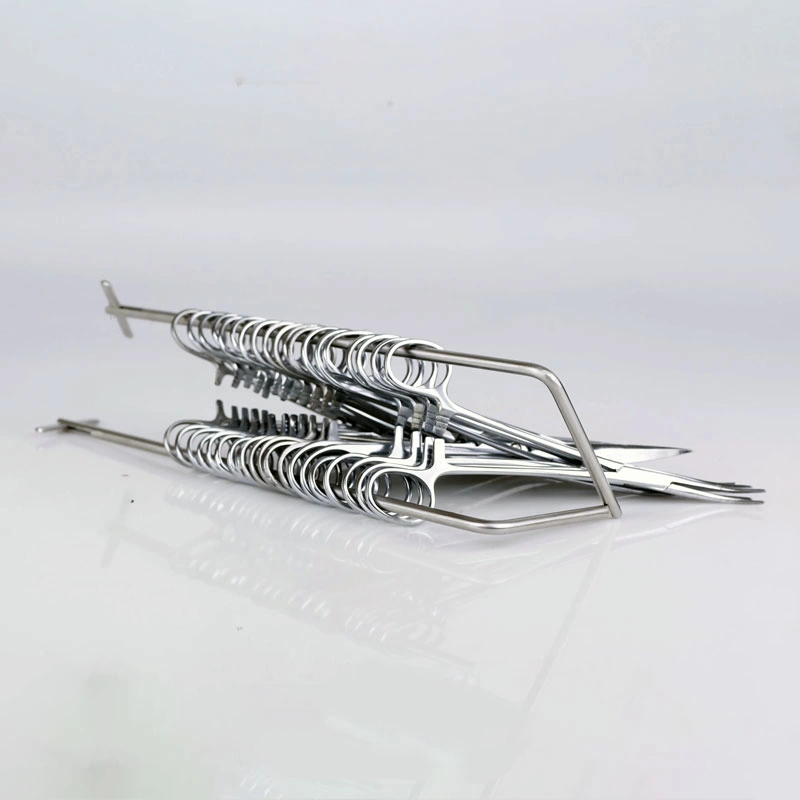Instrument stringers rack for sterilization