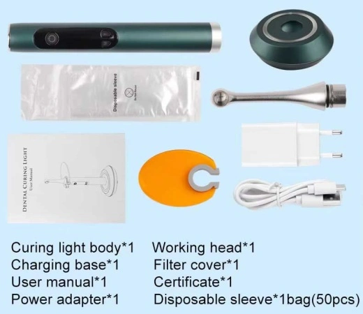 MEDIWISH MZS-DC72 Professional Wireless Dental LED Curing Light Mediwish MEDIWISH MZS-DC72 Professional Wireless Dental LED Curing Light