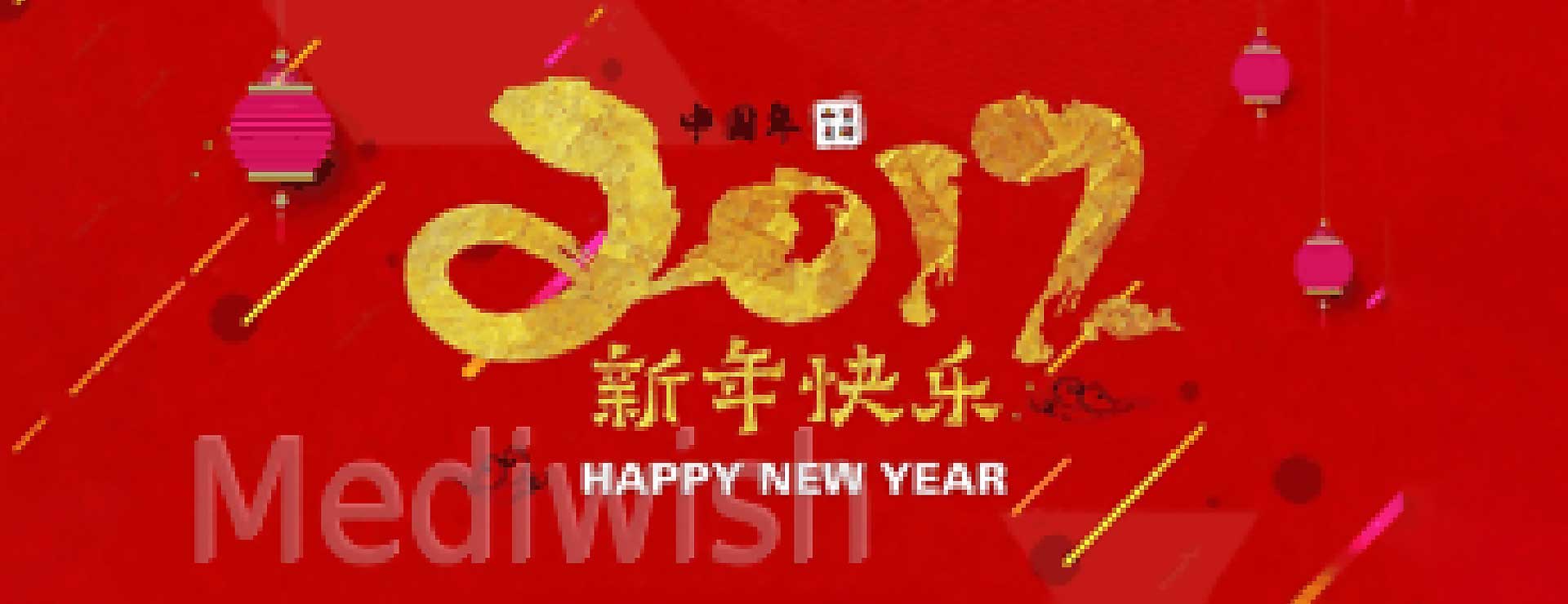 Happy Chinese 2017 New Year