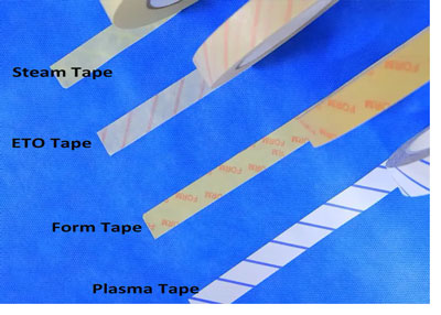 types of autoclave tapes