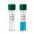 Hemo Test positive blood residue result with blue-green color change indicating hemoglobin detection at 0.1 µg sensitivity for cleaning validation