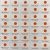 Folha de etiquetas indicadoras retangulares para EO com marcas circulares laranjas Folha de etiquetas indicadoras retangulares para EO com marcas circulares laranjas